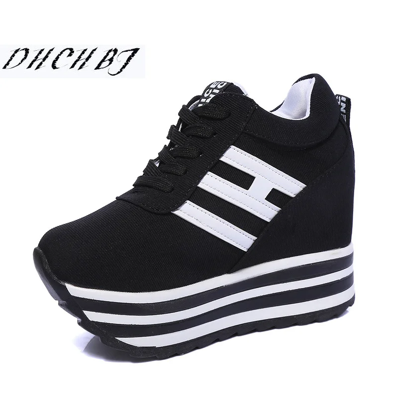 Women Sneakers Fashion Women Height Increasing Breathable Lace-Up Wedges Sneakers Platform Shoes Canvas Woman Casual Shoes
Women Sneakers Fashion Women Height Increasing Breathable Lace-Up Wedges Sneakers Platform Shoes Canvas Woman Casual Shoes