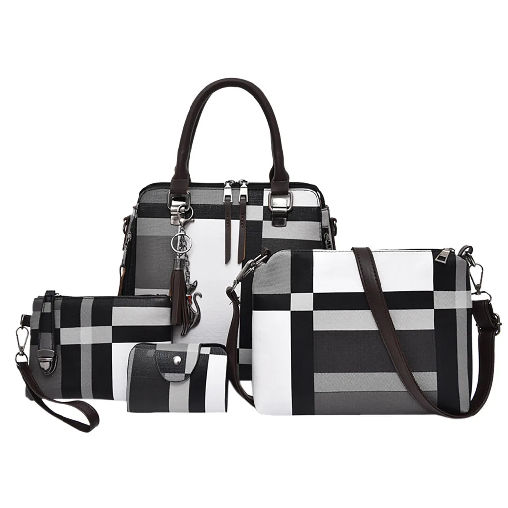 Women Bag 4pc Handtassen Dames Bolsa Feminina Purses Handbags Zipper Ladies Hand Bags Fashion Bags For Women 2019 Bolso Mujer
Women Bag 4pc Handtassen Dames Bolsa Feminina Purses Handbags Zipper Ladies Hand Bags Fashion Bags For Women 2019 Bolso Mujer