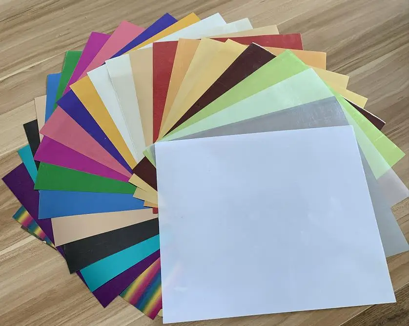 Free shipping 25 sheets 25cmx30cm metallic Heat Transfer Vinyl Silver Rainbow metallic Iron on Film HTV T-shirt
Free shipping 25 sheets 25cmx30cm metallic Heat Transfer Vinyl Silver Rainbow metallic Iron on Film HTV T-shirt