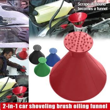 2 In 1 Tool Oil Funnel Round Ice Scraper Car Windshield Scraper Snow Remover Brush Car Windshield Ices Snow Remover Scraper
2 In 1 Tool Oil Funnel Round Ice Scraper Car Windshield Scraper Snow Remover Brush Car Windshield Ices Snow Remover Scraper