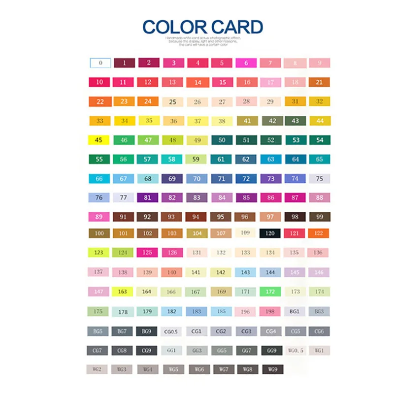 1PCS Touchfive Marker Set 168 Colors Can Choose Dual Head Sketch Markers Brush Pen For Draw Manga Animation Design Art Supplies
1PCS Touchfive Marker Set 168 Colors Can Choose Dual Head Sketch Markers Brush Pen For Draw Manga Animation Design Art Supplies