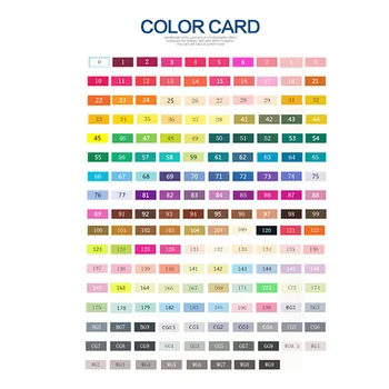 1PCS Touchfive Marker Set 168 Colors Can Choose Dual Head Sketch Markers Brush Pen For Draw Manga Animation Design Art Supplies
1PCS Touchfive Marker Set 168 Colors Can Choose Dual Head Sketch Markers Brush Pen For Draw Manga Animation Design Art Supplies