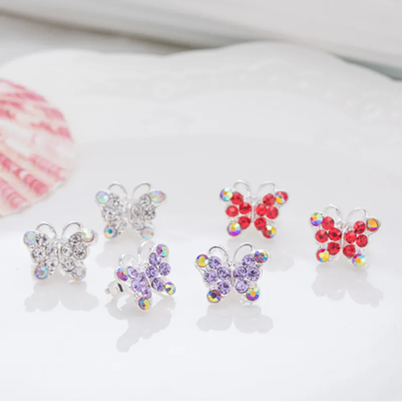 60 Pcs Butterfly Crystal Hair Decoration Buckle Clip Swirl Spiral Twist Hairpins
60 Pcs Butterfly Crystal Hair Decoration Buckle Clip Swirl Spiral Twist Hairpins