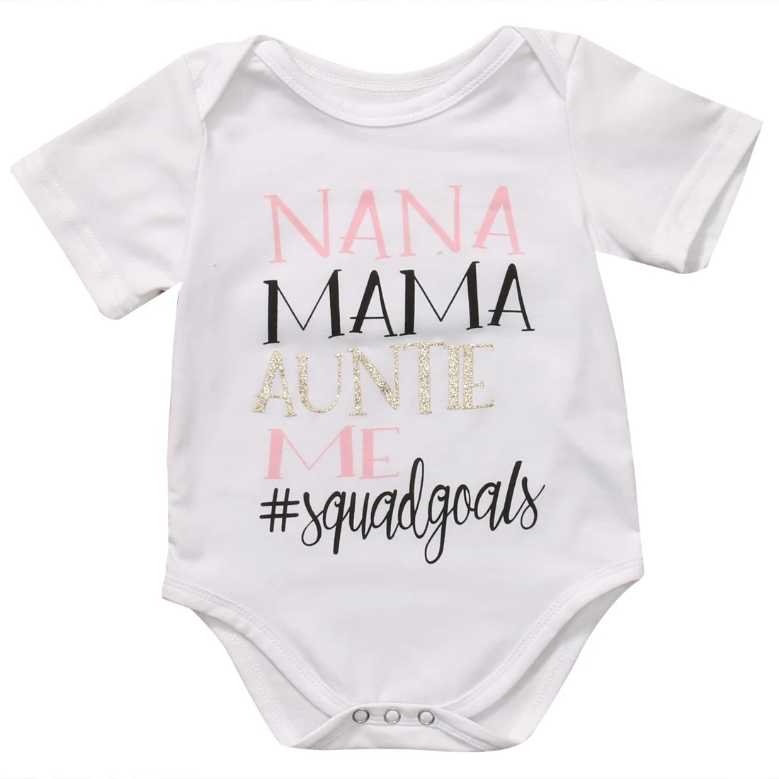Summer Newborn Infant Baby Girl Boy NANA MAMA Printed Romper umpsuit Clothes Outfits 0-18M
Summer Newborn Infant Baby Girl Boy NANA MAMA Printed Romper umpsuit Clothes Outfits 0-18M