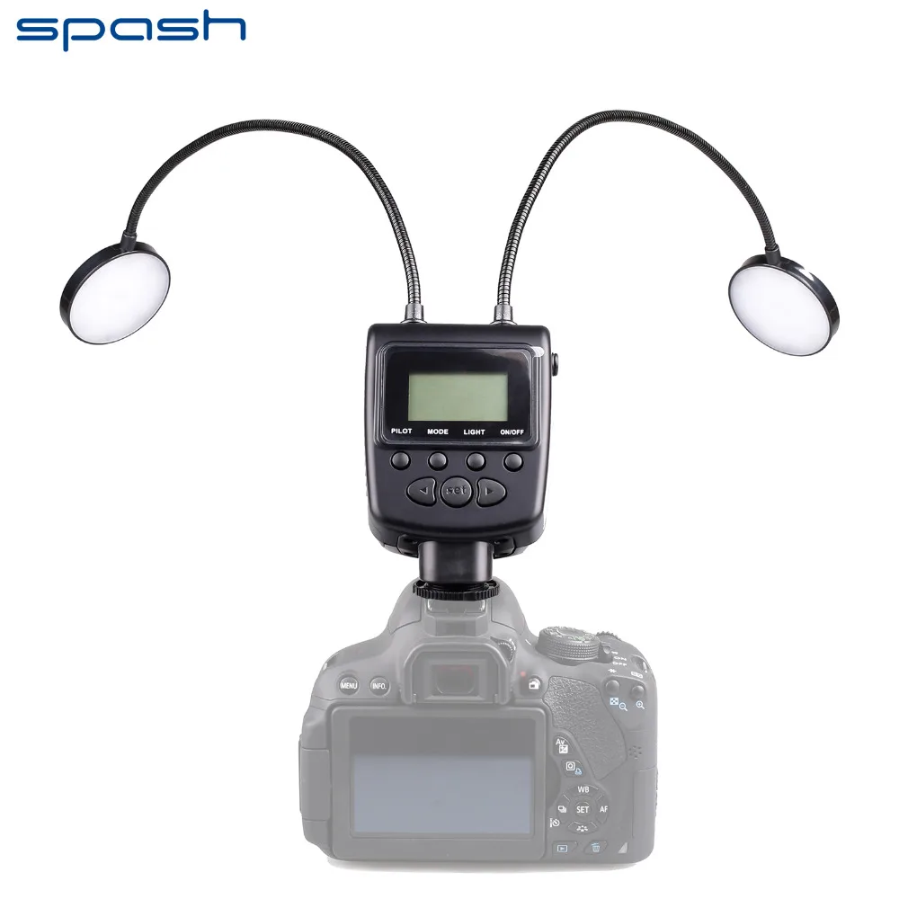 spash ML-2D LED Flash Light Speedlite Metal Hose Adjustable Camera Flash for Canon Nikon Panasonic Olympus Sony Fujifilm Pentax
spash ML-2D LED Flash Light Speedlite Metal Hose Adjustable Camera Flash for Canon Nikon Panasonic Olympus Sony Fujifilm Pentax