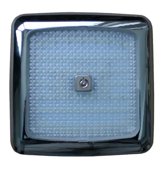 Chrome Trim Surface Mount 6" Square SMD LED RV / Caravan / Work Truck Interior Light with Dimmable Touch Sensor Switch
Chrome Trim Surface Mount 6" Square SMD LED RV / Caravan / Work Truck Interior Light with Dimmable Touch Sensor Switch