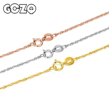 GCZQ 100% Genuine 18K Water ripple Necklace Gold Chain Pure Gold Necklace For Women Adjustable length Necklace
GCZQ 100% Genuine 18K Water ripple Necklace Gold Chain Pure Gold Necklace For Women Adjustable length Necklace