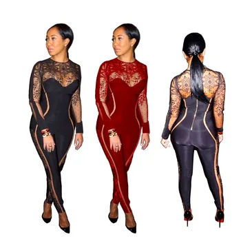Women New Mesh Print Patchwork Skinny Leggings Sexy Party Club Jumpsuits Night High Rompers Playsuits 2019 Spring YS246
Women New Mesh Print Patchwork Skinny Leggings Sexy Party Club Jumpsuits Night High Rompers Playsuits 2019 Spring YS246