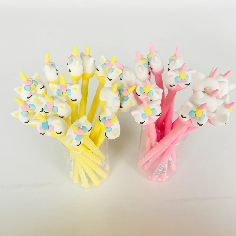 4pcs/lot 0.5mm Black Ink Kawaii Silicone Doughnut Unicorn Gel Pen Rollerball Pen School Office Supply Student Stationery
4pcs/lot 0.5mm Black Ink Kawaii Silicone Doughnut Unicorn Gel Pen Rollerball Pen School Office Supply Student Stationery