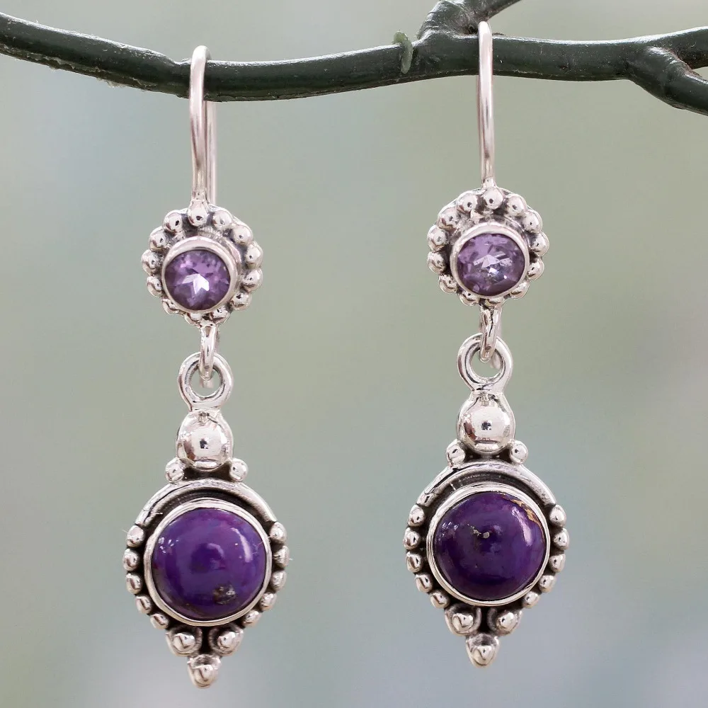 Vintage Purple Zircon Silver Earrings for Women Fashion Jewelry Wedding Brincos Engagement Party Statement Earings Bijoux Gifts
Vintage Purple Zircon Silver Earrings for Women Fashion Jewelry Wedding Brincos Engagement Party Statement Earings Bijoux Gifts