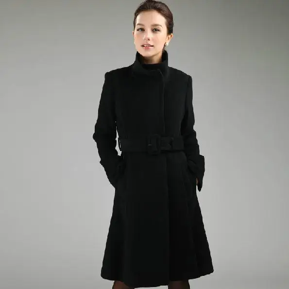 Winter Fashion cashmere Outwear Plus Size 3XL Stand Collar Long Wool woolen Coat
Winter Fashion cashmere Outwear Plus Size 3XL Stand Collar Long Wool woolen Coat