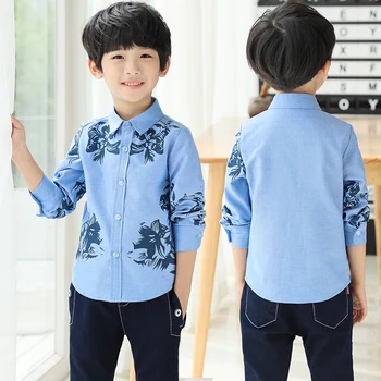 2020 Spring Children's Clothes Boys Print Shirts Long Sleeve Turn-down Collar Boy Shirts For Boys Big Kids Causal Shirts Tops 12
2020 Spring Children's Clothes Boys Print Shirts Long Sleeve Turn-down Collar Boy Shirts For Boys Big Kids Causal Shirts Tops 12