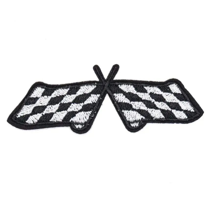Checkered Flag Racing Biker Race Motogp Motocross Car Jacket T-shirt Patch Sew Iron on Embroidered Sign Badge Costume Clothing
Checkered Flag Racing Biker Race Motogp Motocross Car Jacket T-shirt Patch Sew Iron on Embroidered Sign Badge Costume Clothing
