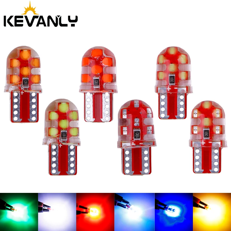 1PCS T10 led w5w cob silicone bulbs 194 168 W5W LED Light Bulb White Blue Red Green License Plate Lamp Width Lights 12 LED 12v
1PCS T10 led w5w cob silicone bulbs 194 168 W5W LED Light Bulb White Blue Red Green License Plate Lamp Width Lights 12 LED 12v