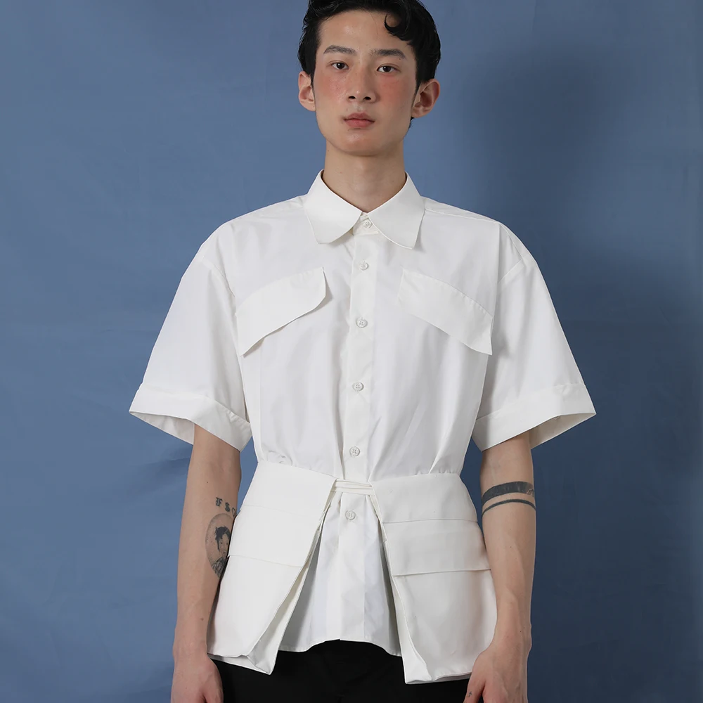 S-6XL 2019 New women and Men's Bigbang Hair Stylist Original Independent design Removable pocket Shirt coat Plus size costumes
S-6XL 2019 New women and Men's Bigbang Hair Stylist Original Independent design Removable pocket Shirt coat Plus size costumes