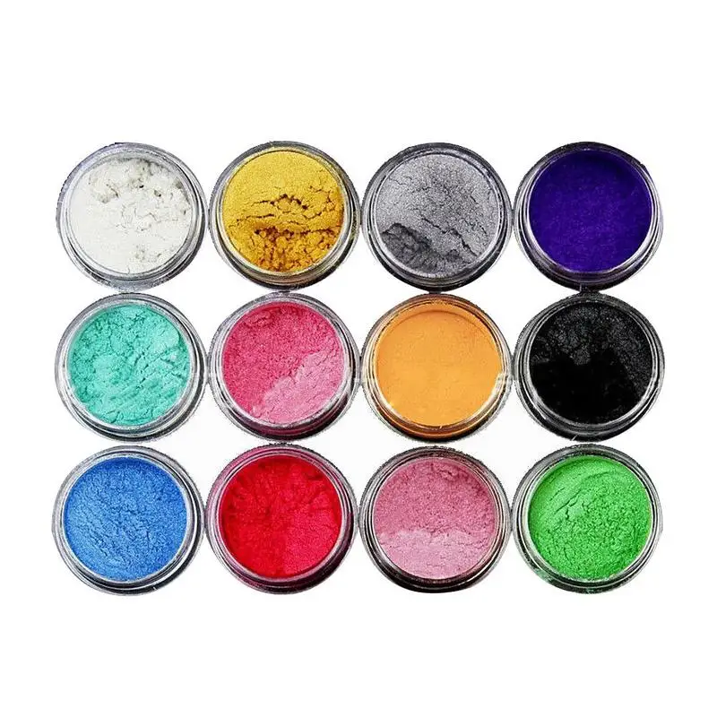 12 Color Set eyeshadow Powder Pigment Perfect for Soap Resin Colorant Dye Pigment Powder
12 Color Set eyeshadow Powder Pigment Perfect for Soap Resin Colorant Dye Pigment Powder