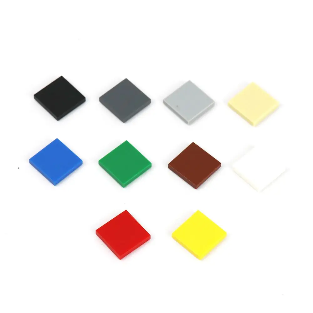 Lego 5 New Orange Tiles 1 x 3 Flat Smooth Pieces