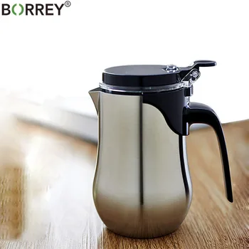 BORREY 650ML Stainless Steel Teapot Coffee Kettle Kung Fu Tea Pot With Infuser Filter Office Tea Cup Flower Oolong Puer Tea Pot
BORREY 650ML Stainless Steel Teapot Coffee Kettle Kung Fu Tea Pot With Infuser Filter Office Tea Cup Flower Oolong Puer Tea Pot
