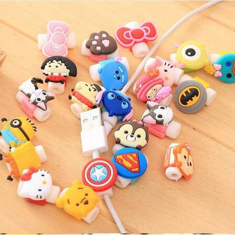 Cute Cartoon Cable Protector Data Line Cord Protector Protective Case Cable Winder Cover For iPhone USB Charging Cable 25 Styles
Cute Cartoon Cable Protector Data Line Cord Protector Protective Case Cable Winder Cover For iPhone USB Charging Cable 25 Styles