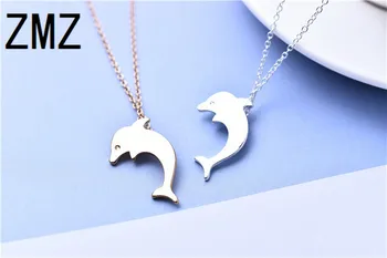 ZMZ 30pcs/lot 2018 Europe/US popular gold/silver cute lovely animal dolphin pendant minimalist party jewelry gift for friends
ZMZ 30pcs/lot 2018 Europe/US popular gold/silver cute lovely animal dolphin pendant minimalist party jewelry gift for friends