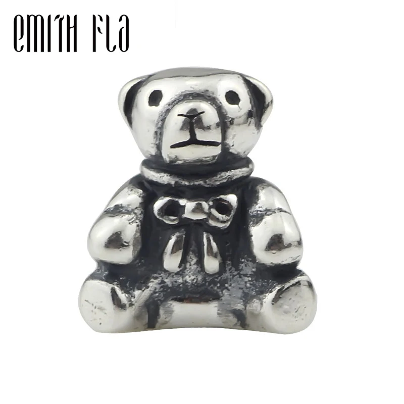 Genuine 925 Sterling Silver Charming Bear Beads Fit Original Brand Bracelet Jewelry Vintage Charm Beads for Jewelry Making
Genuine 925 Sterling Silver Charming Bear Beads Fit Original Brand Bracelet Jewelry Vintage Charm Beads for Jewelry Making