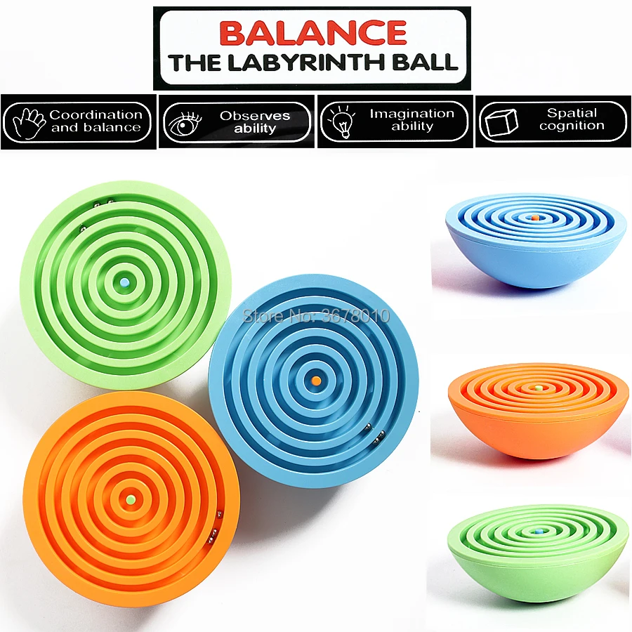 3D Balance the labyrinth Ball Magical Intellect Maze Ball Intelligence Perplexus Ball Educational Interesting Toys For Children
3D Balance the labyrinth Ball Magical Intellect Maze Ball Intelligence Perplexus Ball Educational Interesting Toys For Children