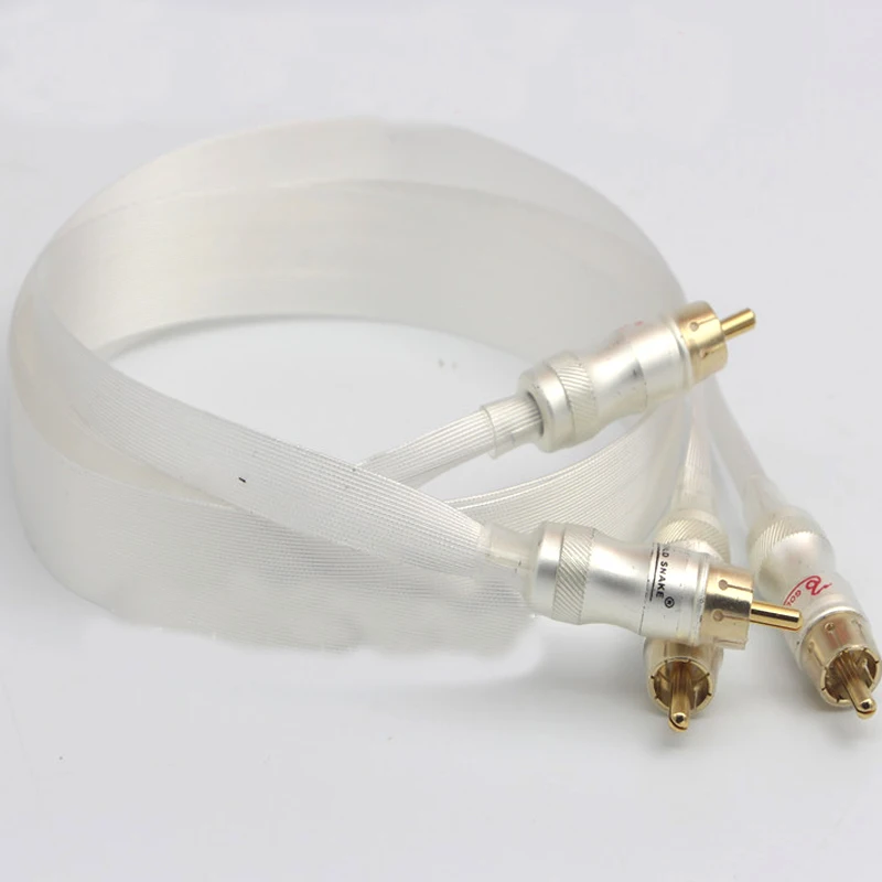Hifi Nordost silver plated cable Blue Wgite Heven king snake Gold Plated RCA interconnect cable
Hifi Nordost silver plated cable Blue Wgite Heven king snake Gold Plated RCA interconnect cable