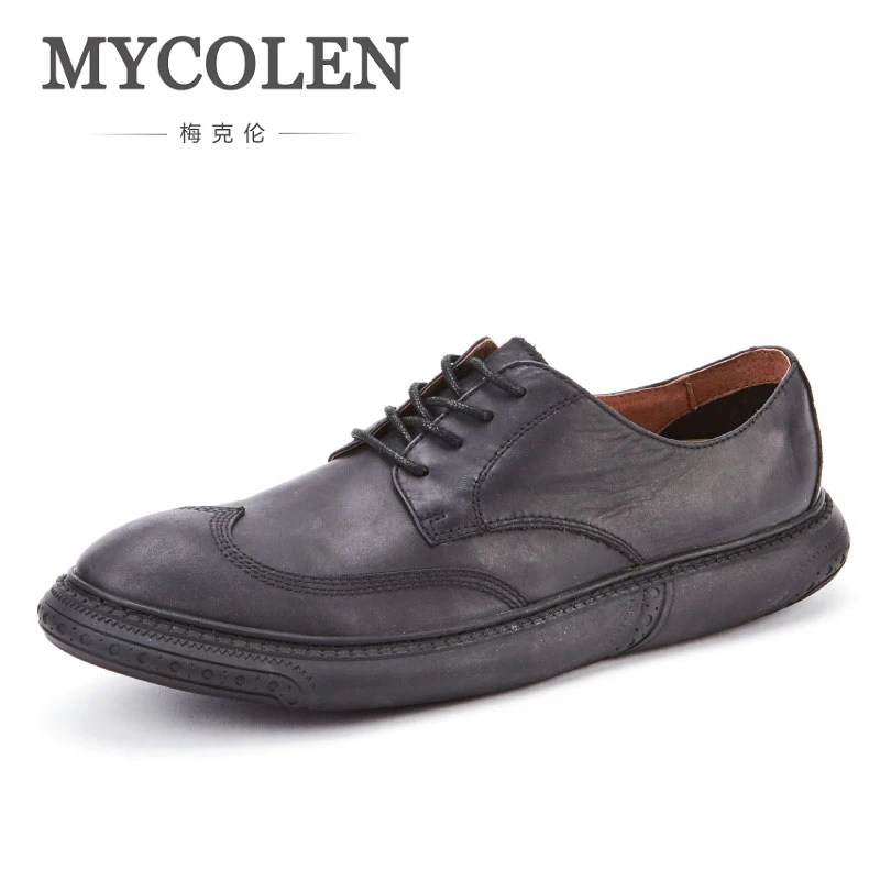 MYCOLEN New Arrival Leather Men Luxury Brand Top Fashion Dress Shoes Handmade Business Formal Brogue Shoes Elegant Men Shoes
MYCOLEN New Arrival Leather Men Luxury Brand Top Fashion Dress Shoes Handmade Business Formal Brogue Shoes Elegant Men Shoes