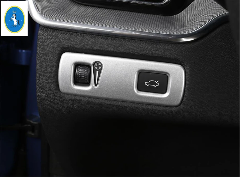 Yimaautotrims Head Lights Fog Lamp Switch Button Auto Accessories Cover Trim Fit For Volvo V90 Cross Country 2017 2018 2019 ABS
Yimaautotrims Head Lights Fog Lamp Switch Button Auto Accessories Cover Trim Fit For Volvo V90 Cross Country 2017 2018 2019 ABS