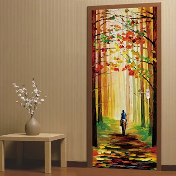 DIY Self Adhesive Door Sticker Decals Decorative Poster 3D Waterproof Art Mural for Bedroom Doors 200*77cm
DIY Self Adhesive Door Sticker Decals Decorative Poster 3D Waterproof Art Mural for Bedroom Doors 200*77cm