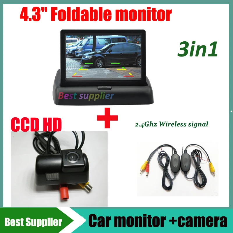 2.4G wireless signal kit car rear view parking camera For For Ford Transit + 4.3inch Car mirror Monitor
2.4G wireless signal kit car rear view parking camera For For Ford Transit + 4.3inch Car mirror Monitor