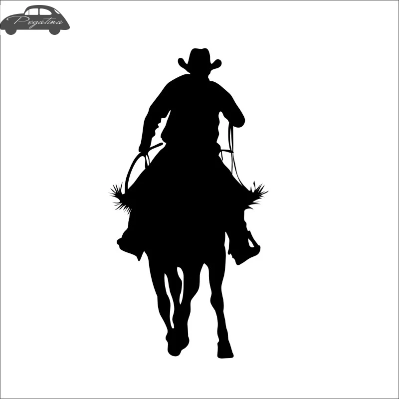 Horse Riding Racing Decal Car Cowboy Sticker Horserace Poster Vinyl Wall Decals Pegatina Decor Mural Sticker
