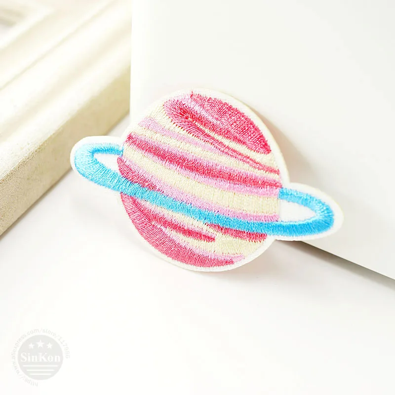 Planet Size:6.5x4.2cm DIY Cloth Patch Badge Embroidered Cute Badges Hippie Iron On Kids Cartoon Patches For Clothes Stickers
Planet Size:6.5x4.2cm DIY Cloth Patch Badge Embroidered Cute Badges Hippie Iron On Kids Cartoon Patches For Clothes Stickers
