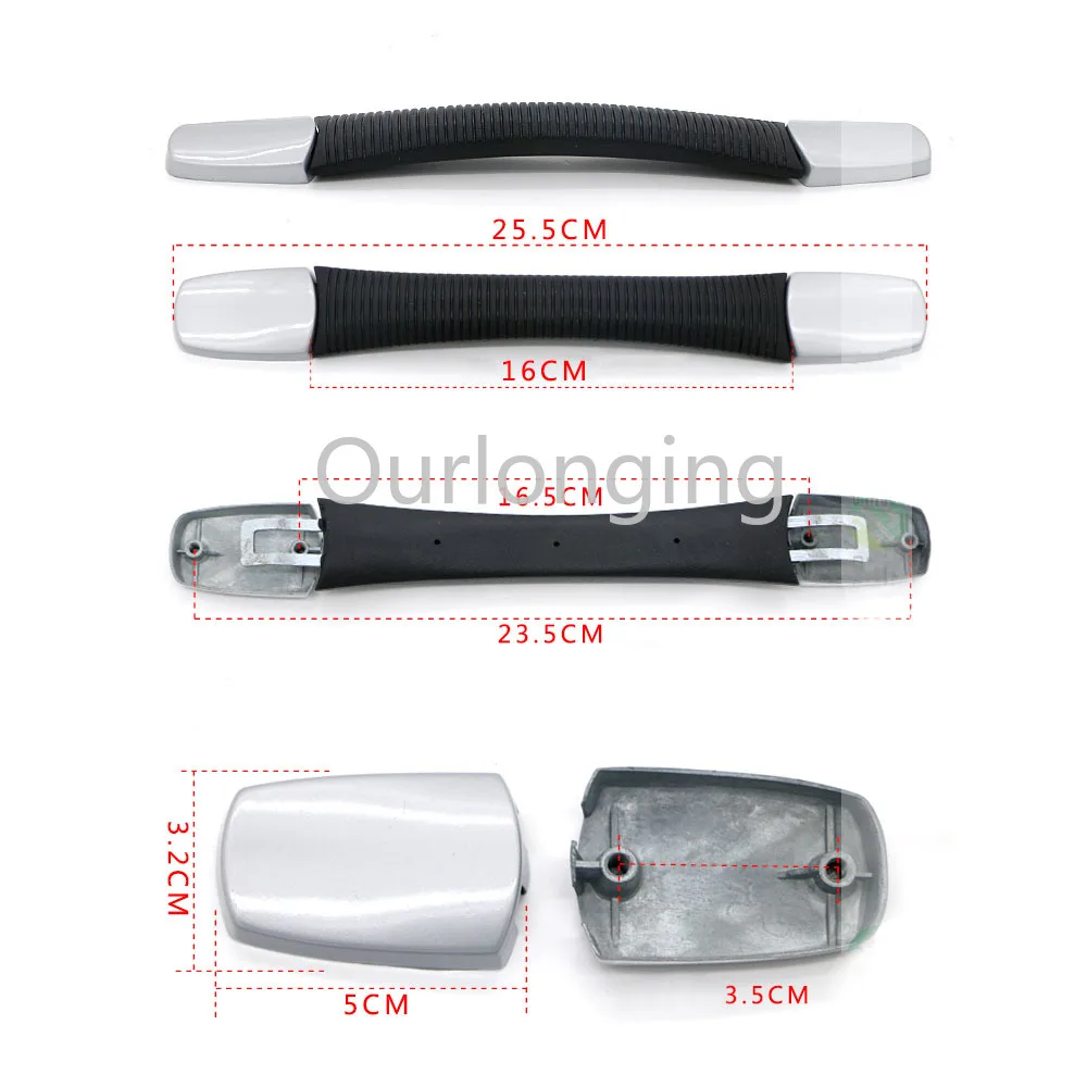 2PCS 16cm B010 Flexible Suitcase Luggage Case Plastic Spare Strap Handle Grip Replacement
2PCS 16cm B010 Flexible Suitcase Luggage Case Plastic Spare Strap Handle Grip Replacement