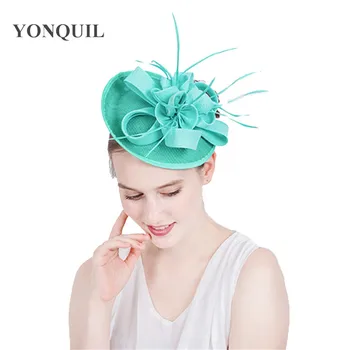 Ladies holiday party chapeau cap women wedding fascinators hats hair clip bride mesh show headwear with hair clip fancy feathers
Ladies holiday party chapeau cap women wedding fascinators hats hair clip bride mesh show headwear with hair clip fancy feathers