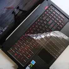 Tpu claro teclado protetor de pele capa pele para asus rog fx63vd strix gl503vd gl503vs gl503vm gl503 fx63 fx503vd fx63vd7700(China)
