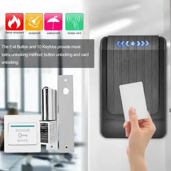 DC 12V 019ID Door Access Control System Kit With Magnetic Lock ID Card Reader Remote Control AC90-260V
DC 12V 019ID Door Access Control System Kit With Magnetic Lock ID Card Reader Remote Control AC90-260V