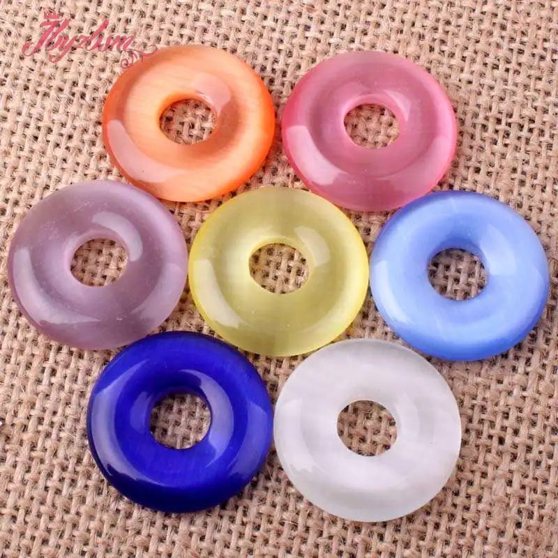 25mm Smooth Round Ring Donut Shape Cat Eye Gem Stone Beads Pendant 1 Pcs For DIY Necklace Jewelry Making,Free Shipping
25mm Smooth Round Ring Donut Shape Cat Eye Gem Stone Beads Pendant 1 Pcs For DIY Necklace Jewelry Making,Free Shipping