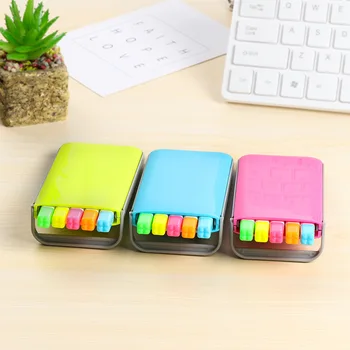 10 box/Lot Candy color highlighter pen set Mini fluo markers Stationery office School supplies Caneta fluorescente F158
10 box/Lot Candy color highlighter pen set Mini fluo markers Stationery office School supplies Caneta fluorescente F158