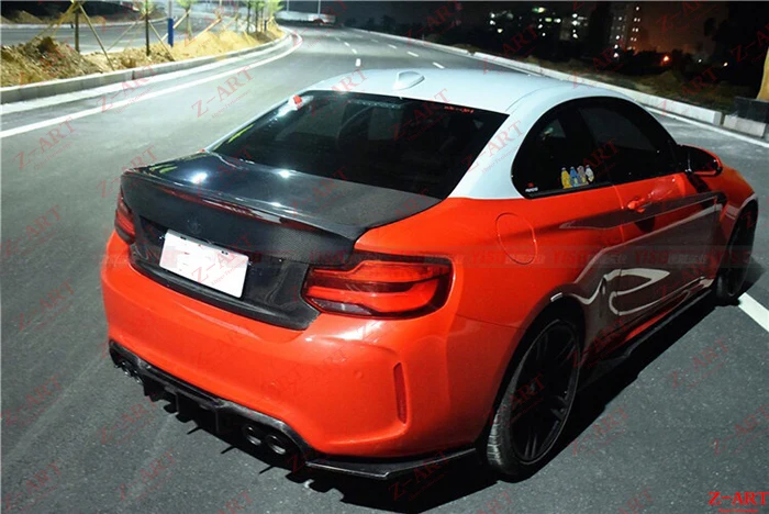 2015-2019 Z-ART for BMW M2 Carbon fiber rear trunk lid OEM carbon fiber tail lid for BMW M2 F87 carbon fiber rear trunk hood
2015-2019 Z-ART for BMW M2 Carbon fiber rear trunk lid OEM carbon fiber tail lid for BMW M2 F87 carbon fiber rear trunk hood