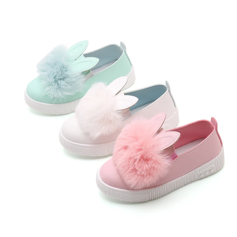 Girls Cute Rabbit Ear Pompom Shoes Kids Girl Nonslip Leather Solid Color Sneakers Fashion Casual Children Princess Shoes NBB0152
Girls Cute Rabbit Ear Pompom Shoes Kids Girl Nonslip Leather Solid Color Sneakers Fashion Casual Children Princess Shoes NBB0152