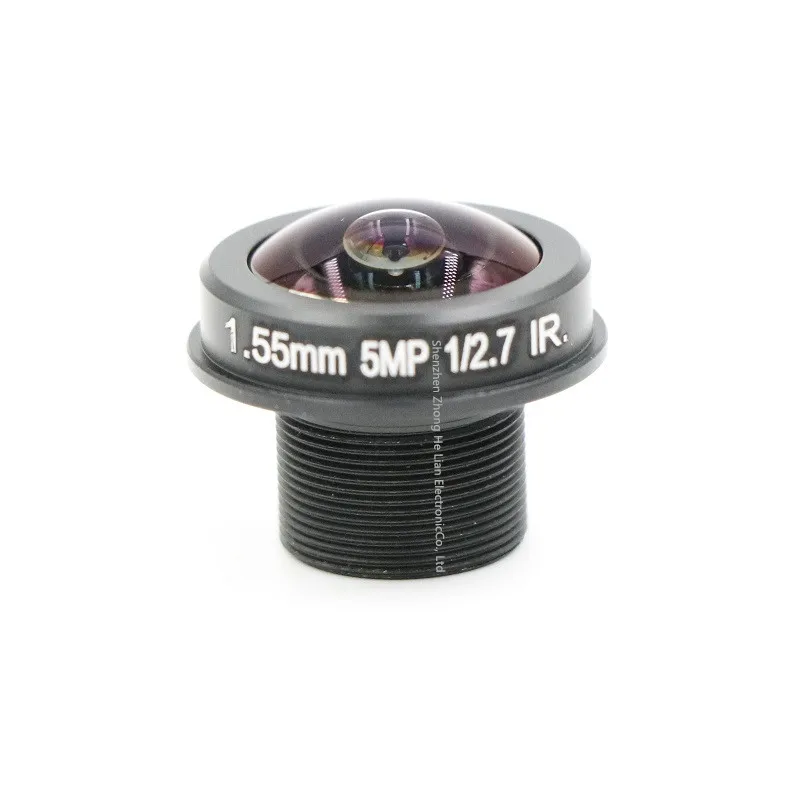 1.55mm Lens 5.0 MegaPixel Wide-angle 180 Degree MTV M12 x 0.5 Mount Infrared Night Vision Fisheye Lens For CCTV Security Camera
1.55mm Lens 5.0 MegaPixel Wide-angle 180 Degree MTV M12 x 0.5 Mount Infrared Night Vision Fisheye Lens For CCTV Security Camera