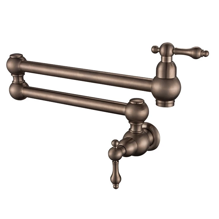 North American design Brushed Solid Brass Pot Filler Tap Wall Mount Kitchen Faucet high quality Single Cold Single Hole Tap
North American design Brushed Solid Brass Pot Filler Tap Wall Mount Kitchen Faucet high quality Single Cold Single Hole Tap