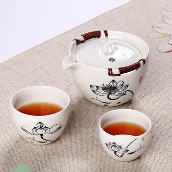 Fast Off The Cup Capacity Will Hand Tea Set A Pot Of Two Cup Two Cup To Work In An Office Travel Portable Tea Set Ceramics Tea
Fast Off The Cup Capacity Will Hand Tea Set A Pot Of Two Cup Two Cup To Work In An Office Travel Portable Tea Set Ceramics Tea