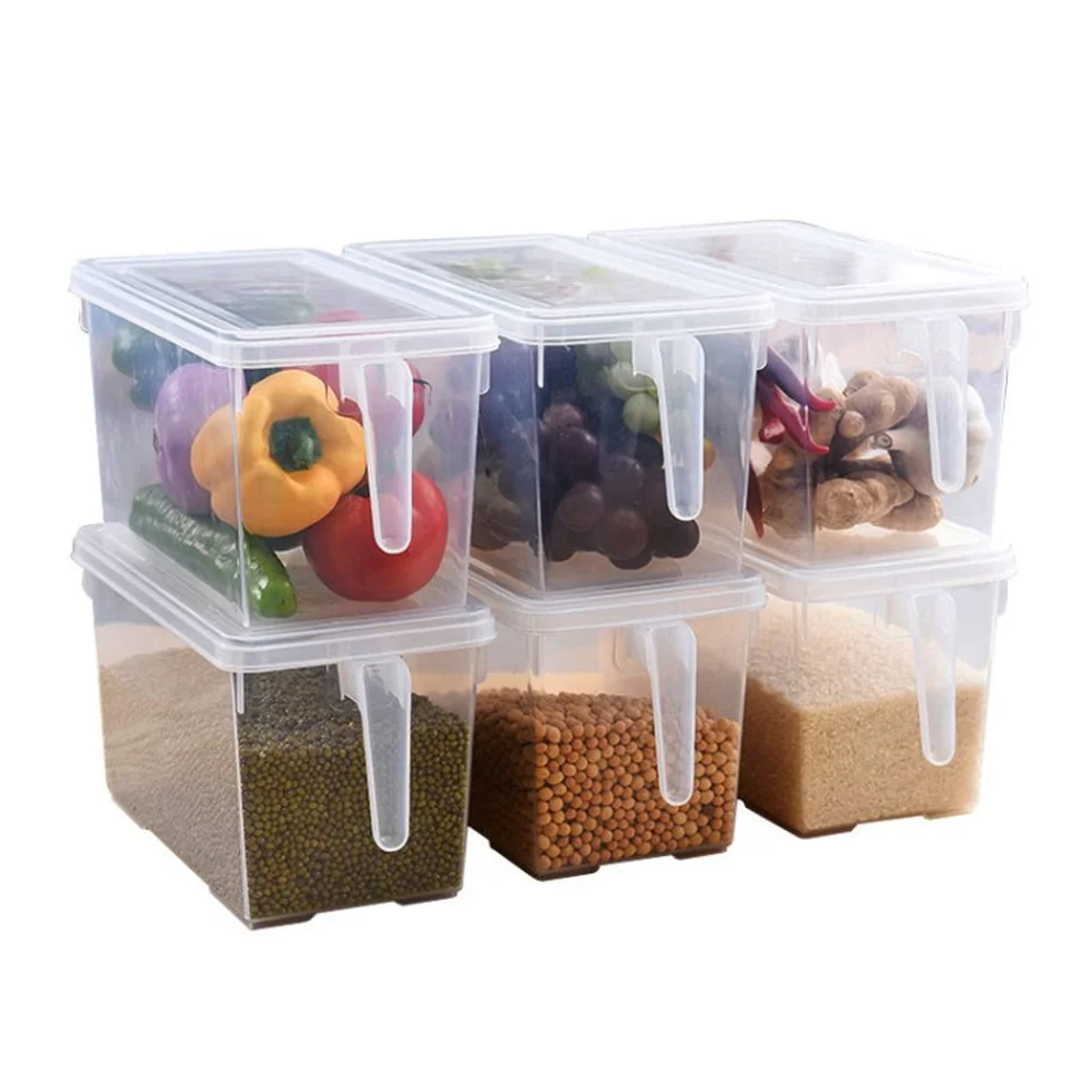 Transparent PP Storage Box Grains Beans Storage Contain Sealed Home Organizer Food Container Refrigerator Storage Boxes ZSP51717
Transparent PP Storage Box Grains Beans Storage Contain Sealed Home Organizer Food Container Refrigerator Storage Boxes ZSP51717