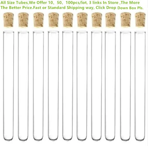 25pcs 12x100 mm 6ml Glass Test Tube With Cork Stopper 4-inch, All Size Available In Store
25pcs 12x100 mm 6ml Glass Test Tube With Cork Stopper 4-inch, All Size Available In Store