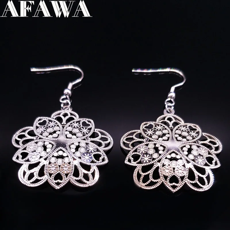 New Fashion Stainless Steel Drop Earrings for Women Jewelry Glod Color Flower Earrings 2019 pendientes dorados E612331
New Fashion Stainless Steel Drop Earrings for Women Jewelry Glod Color Flower Earrings 2019 pendientes dorados E612331