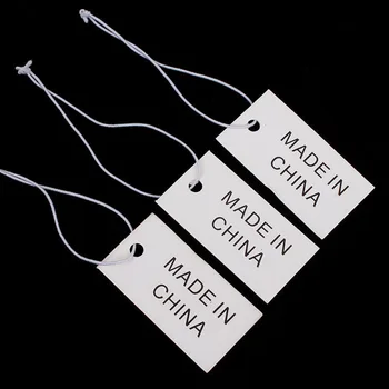 1.7x3.4cm 1000PCS White Price Tags With String Label "Made In China" Note +String DIY Price Tag For Jewelry Paper H0204
1.7x3.4cm 1000PCS White Price Tags With String Label "Made In China" Note +String DIY Price Tag For Jewelry Paper H0204