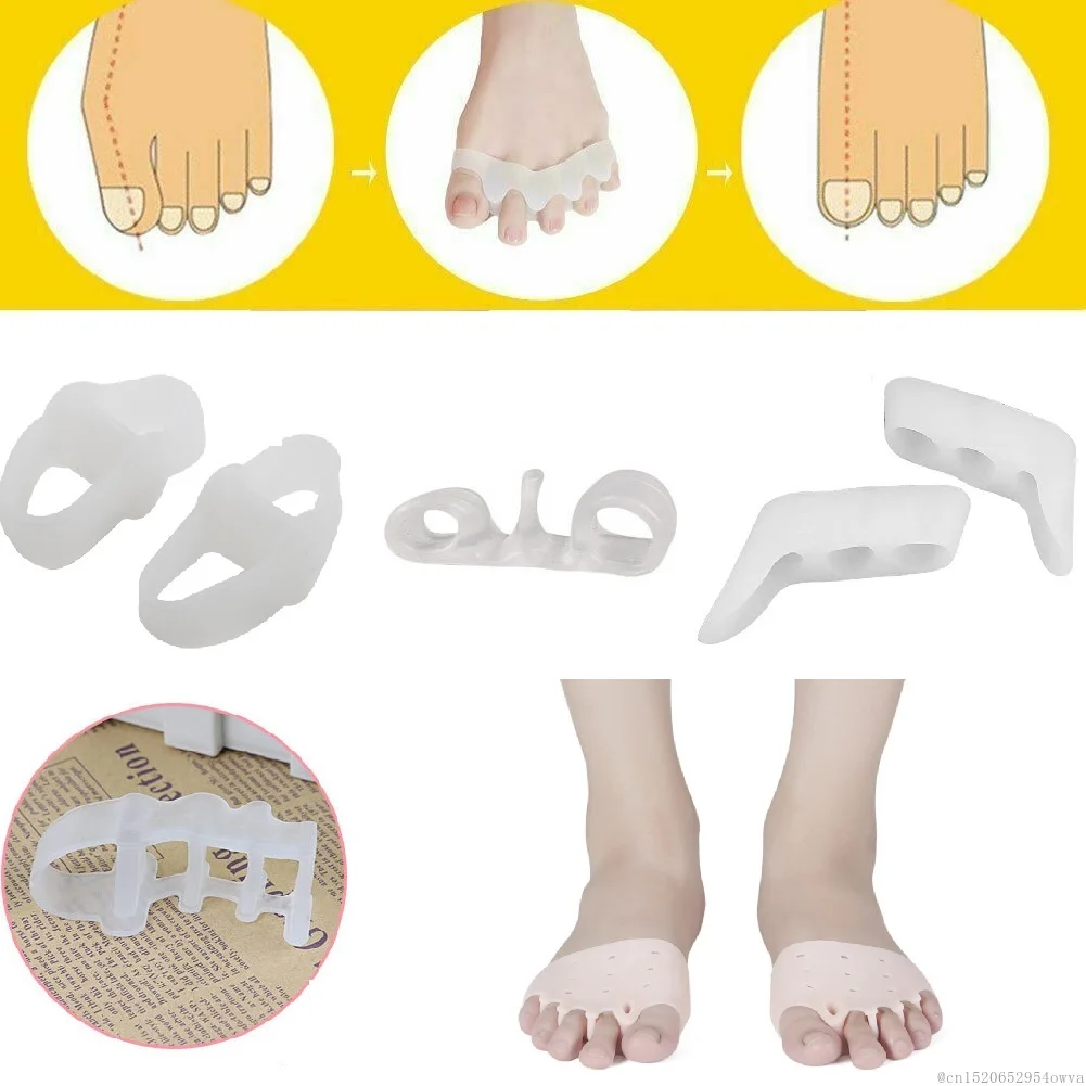 Dropship 2Pcs 5 Type Silicone Protector Toe Separator Corrector Bunion Thumb Valgus Protector Preventing Nail Foot Care Tools
Dropship 2Pcs 5 Type Silicone Protector Toe Separator Corrector Bunion Thumb Valgus Protector Preventing Nail Foot Care Tools