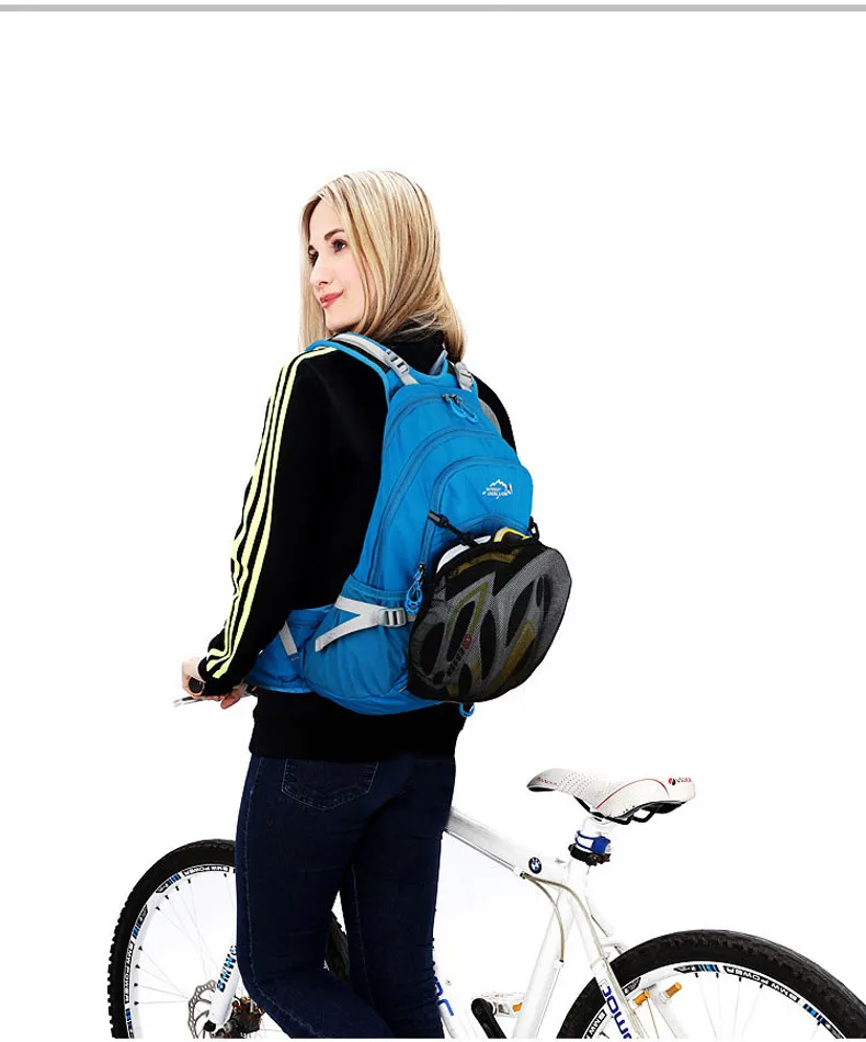 Perfect 20L Cycling Rainproof Hydration Backpack , Mens MTB Bike Racing Hiking Camping Ergonomic Ventilate Backpacks Outdoor Equipment 15